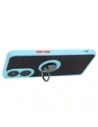 Hurtownia GSM - Bizon Caz Hibrid Ring Oppo Reno8 T fumuriu cu un cadru albastru deschis - BIZ668 - {ean13} - Hurt