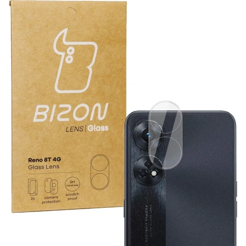 Szkło na aparat Bizon Glass Lens do Reno 8T 4G [2 PACK]