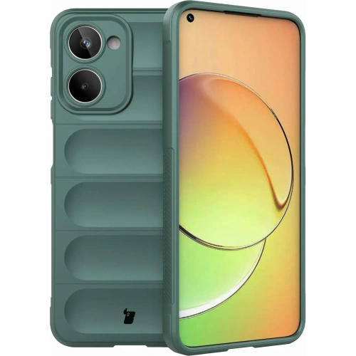Pancerne etui Bizon Case Tur do Realme 10 ciemnozielone