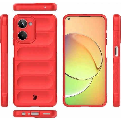 Pancerne etui Bizon Case Tur do Realme 10 czerwone