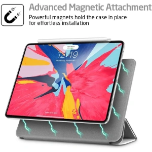 Hurtownia GSM - Etui ESR Magnetic Yippee Apple iPad Pro 12.9 2018 (3. generacji) Grey - ESR031GRY - {ean13} - Hurt