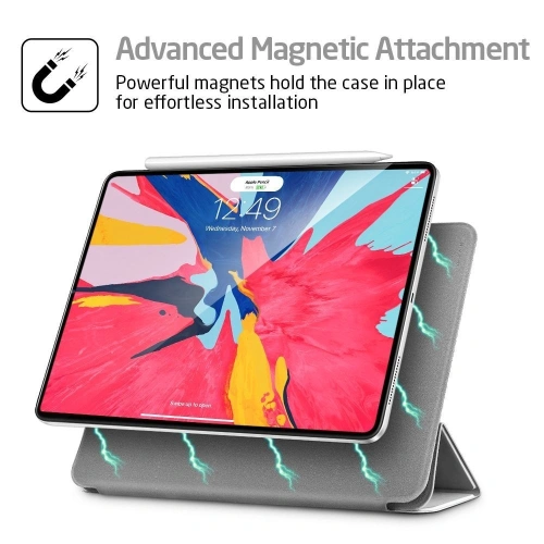 Etui ESR Magnetic Yippee Apple iPad Pro 12.9 2018 (3. generacji) Grey