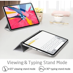 Hurtownia GSM - Etui ESR Magnetic Yippee Apple iPad Pro 12.9 2018 (3. generacji) Grey - ESR031GRY - {ean13} - Hurt