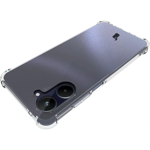 Etui + 2x szkło na ekran Bizon Case Clear Pack do Realme 10 4G przezroczyste