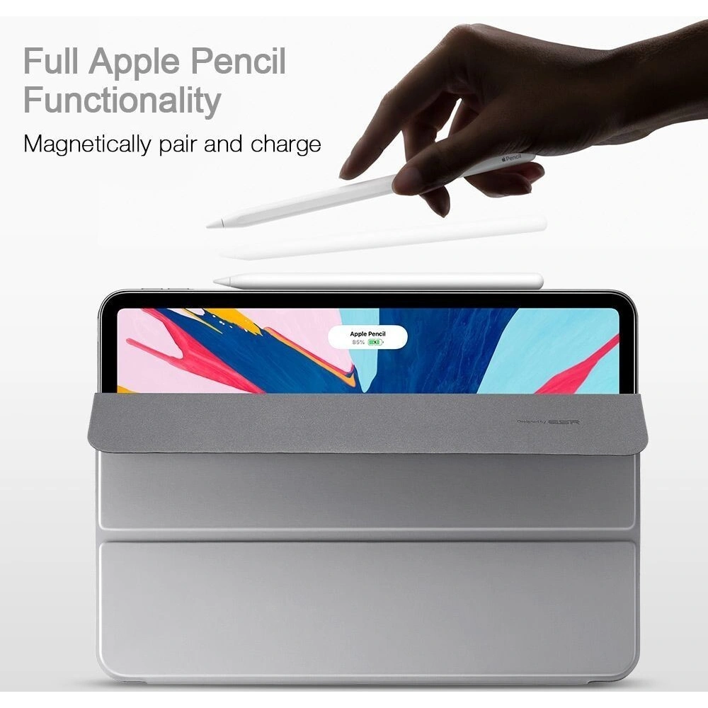 Hurtownia GSM - Etui ESR Magnetic Yippee Apple iPad Pro 12.9 2018 (3. generacji) Grey - ESR031GRY - {ean13} - Hurt