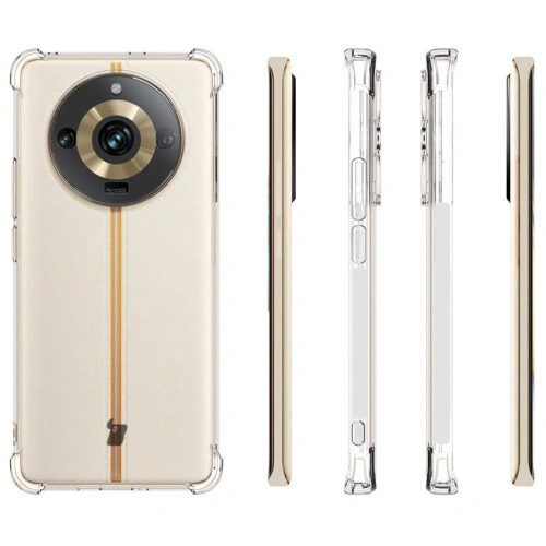 Elastyczne etui Bizon Case Salpa do Realme 11 Pro / 11 Pro+ przezroczyste