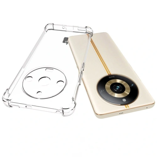 Elastyczne etui Bizon Case Salpa do Realme 11 Pro / 11 Pro+ przezroczyste