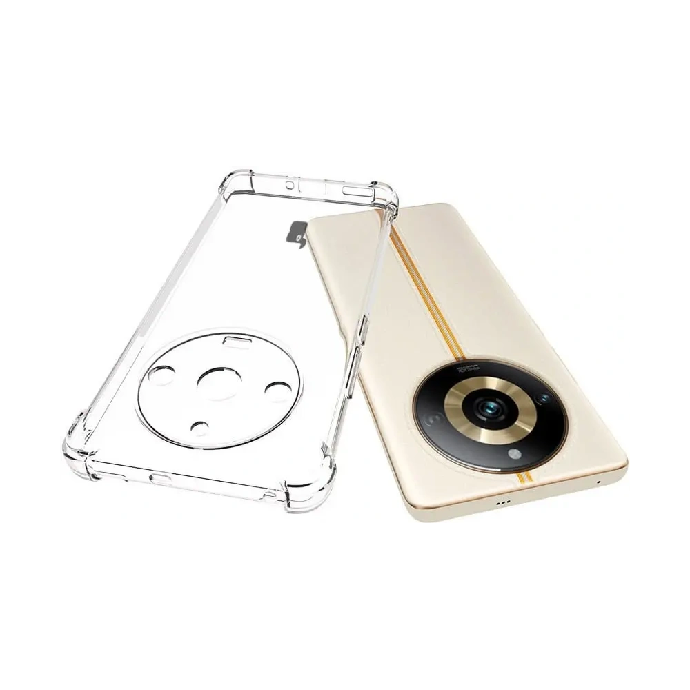 Hurtownia GSM - Elastické pouzdro Bizon Case Salpa pro Realme 11 Pro / 11 Pro+ průhledné - BIZ678 - {ean13} - Hurt