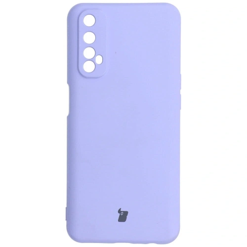 Etui Bizon Case Silicone do Realme 7 jasnofioletowe