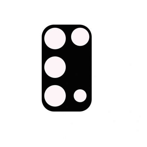 Szkło na aparat Bizon Glass Lens do Realme 7 Pro [2 PACK]