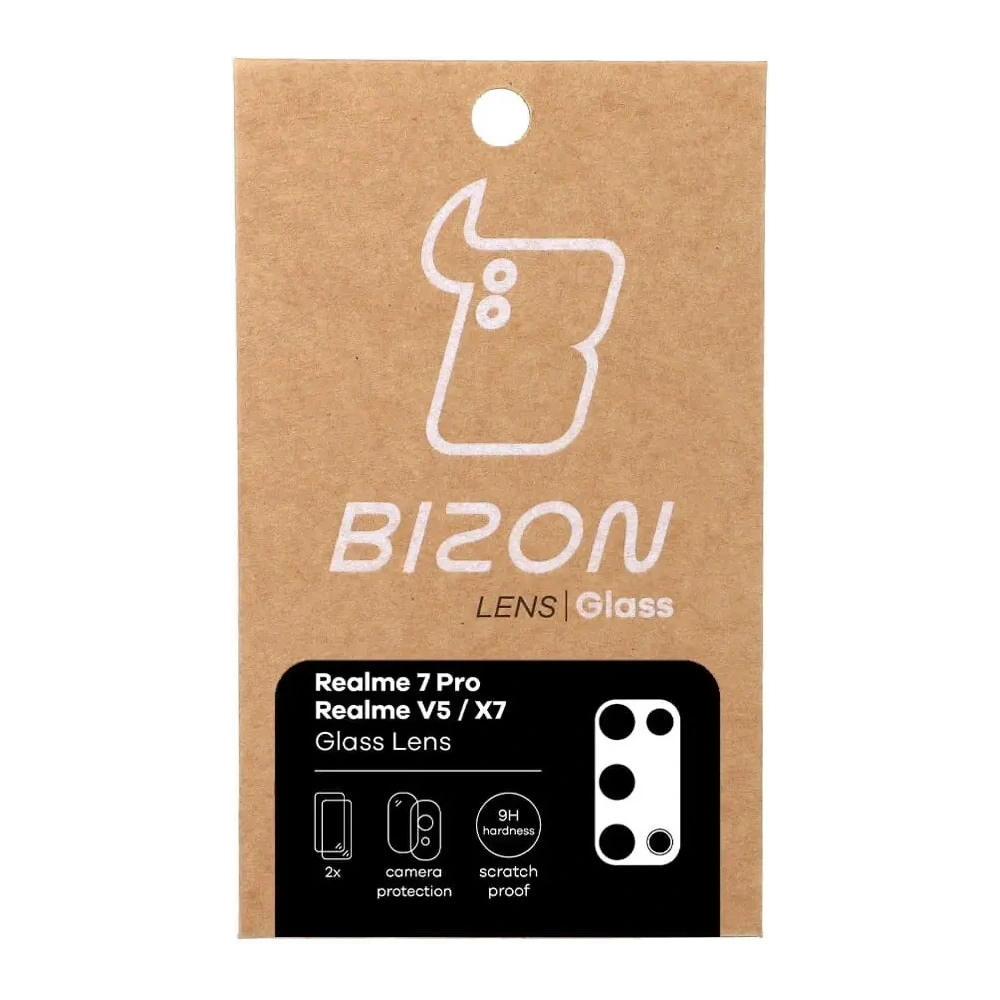 Hurtownia GSM - Szkło na aparat Bizon Glass Lens do Realme 7 Pro [2 PACK] - BIZ684 - {ean13} - Hurt