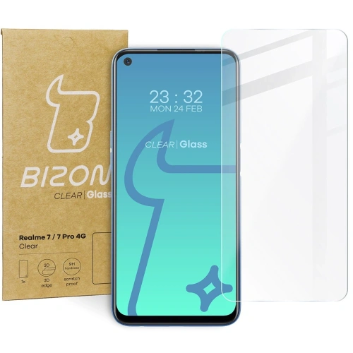 Szkło hartowane Bizon Glass Clear do Realme 7 Pro / 7