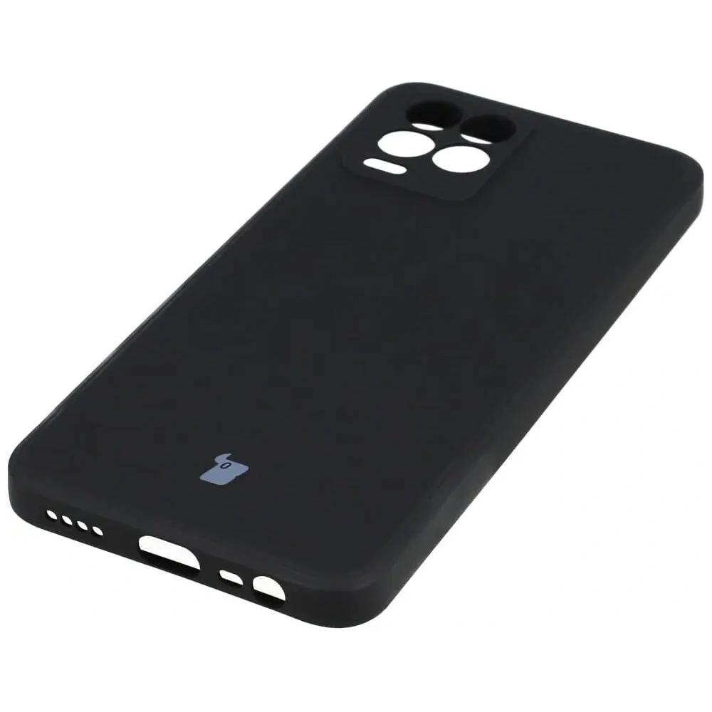Hurtownia GSM - Caz Bizon Silicon pentru Realme 8 / 8 Pro negru - BIZ692 - {ean13} - Hurt