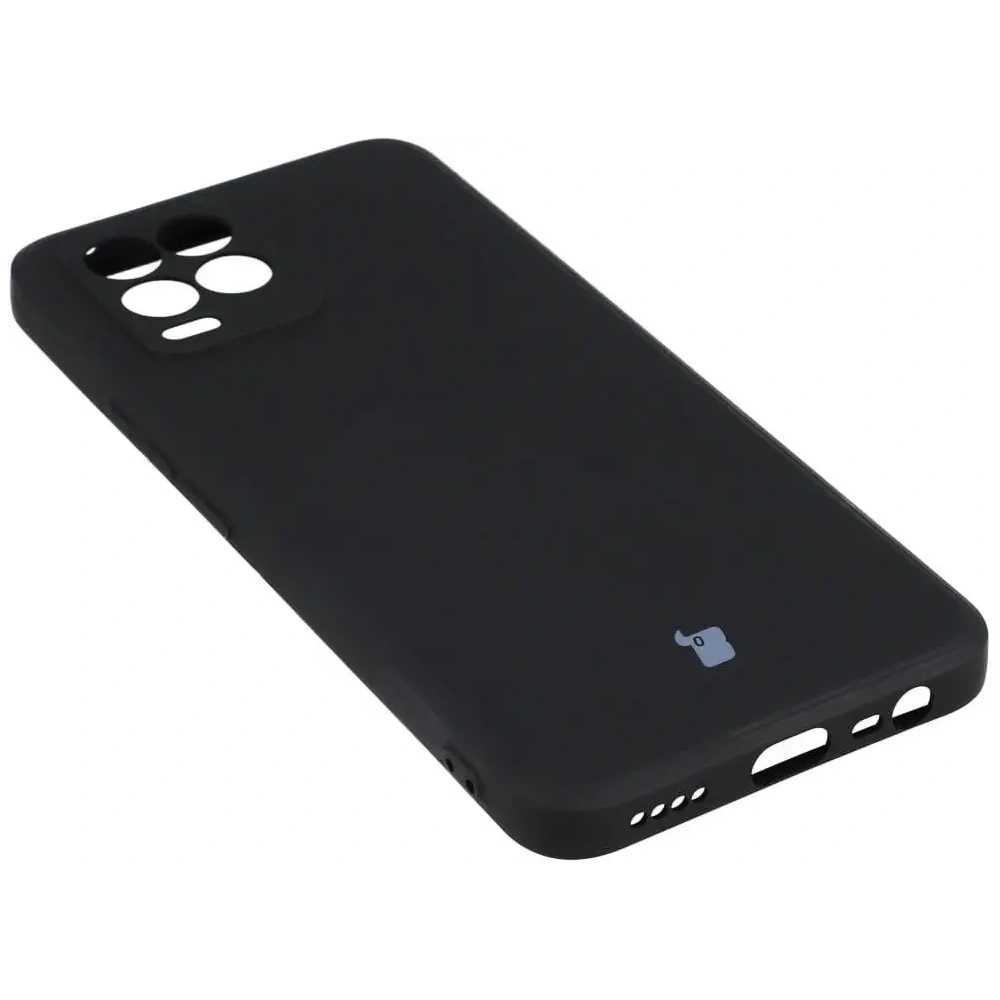 Hurtownia GSM - Caz Bizon Silicon pentru Realme 8 / 8 Pro negru - BIZ692 - {ean13} - Hurt