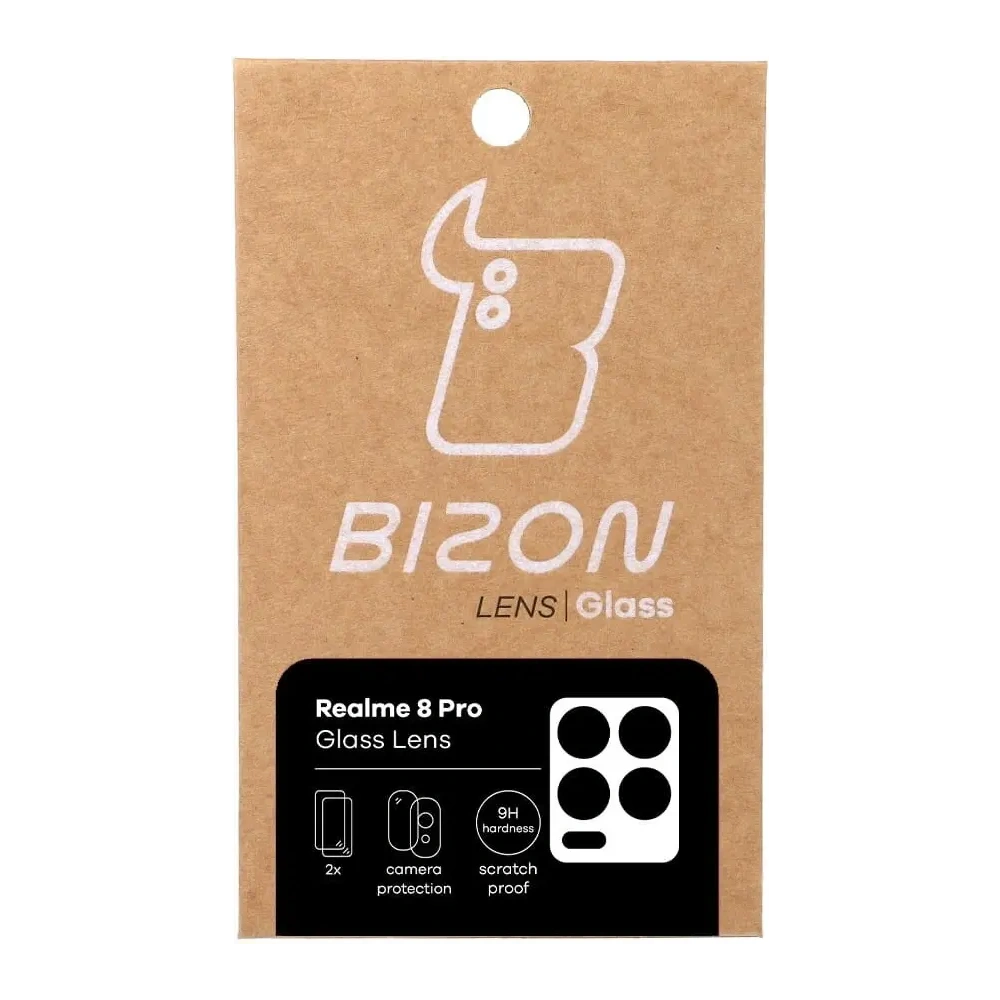 Hurtownia GSM - Bizon Lentilă de Sticlă Realme 8 Pro [2 PACK] - BIZ694 - {ean13} - Hurt