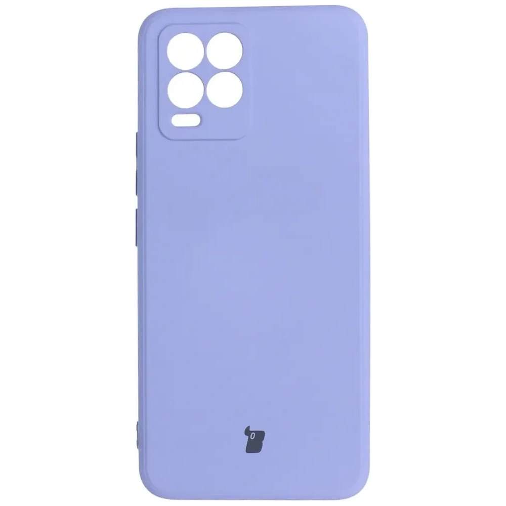 Hurtownia GSM - Caz de silicon Bizon pentru Realme 8 / 8 Pro violet deschis - BIZ695 - {ean13} - Hurt