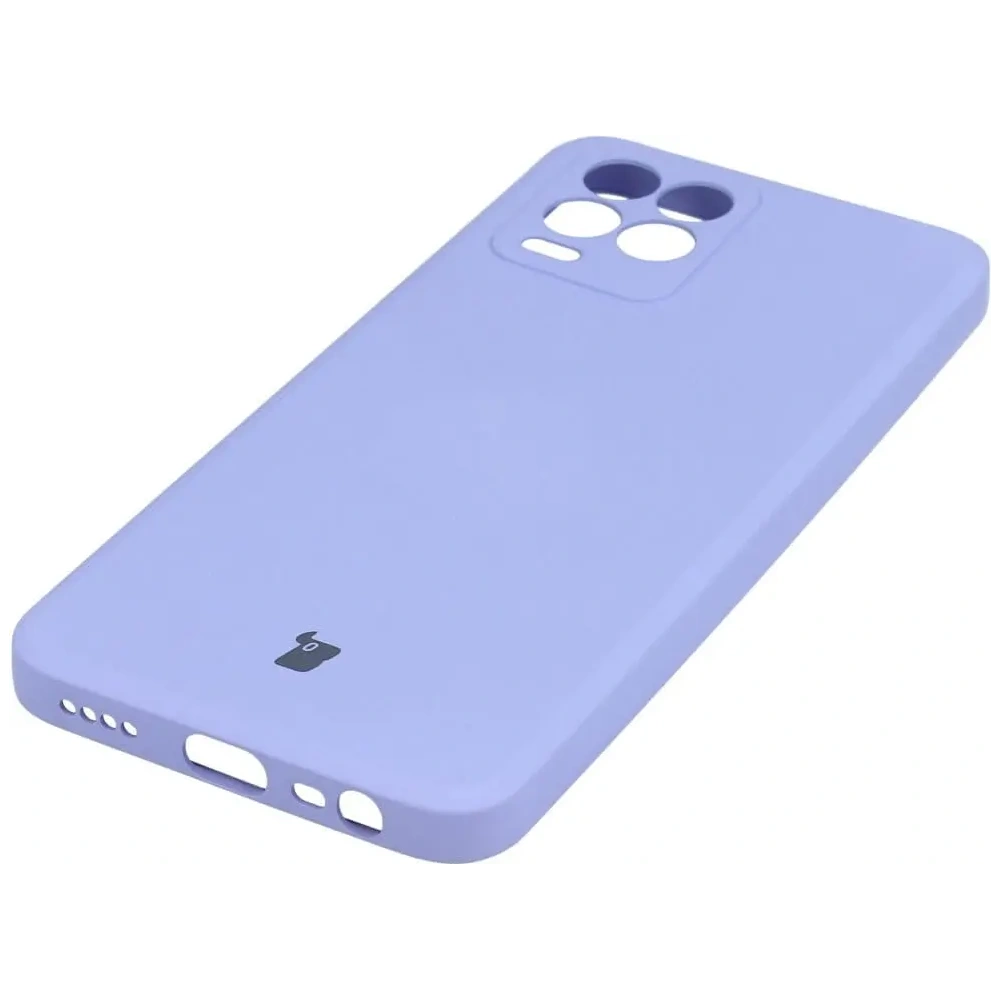 Hurtownia GSM - Caz de silicon Bizon pentru Realme 8 / 8 Pro violet deschis - BIZ695 - {ean13} - Hurt
