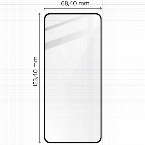 Szkło hartowane Bizon Glass Edge do Realme 9 4G / Realme 9 Pro+ czarne