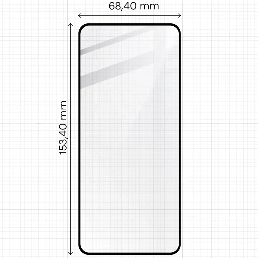 Hurtownia GSM - Szkło hartowane Bizon Glass Edge do Realme 9 4G / Realme 9 Pro+ czarne - BIZ696 - {ean13} - Hurt