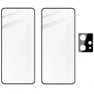 Hurtownia GSM - Zesílené sklo Bizon Glass Edge - [2 PACK] + ochrana objektivu Realme 9 4G / Realme 9 Pro+ - BIZ697 - {ean13} - Hurt