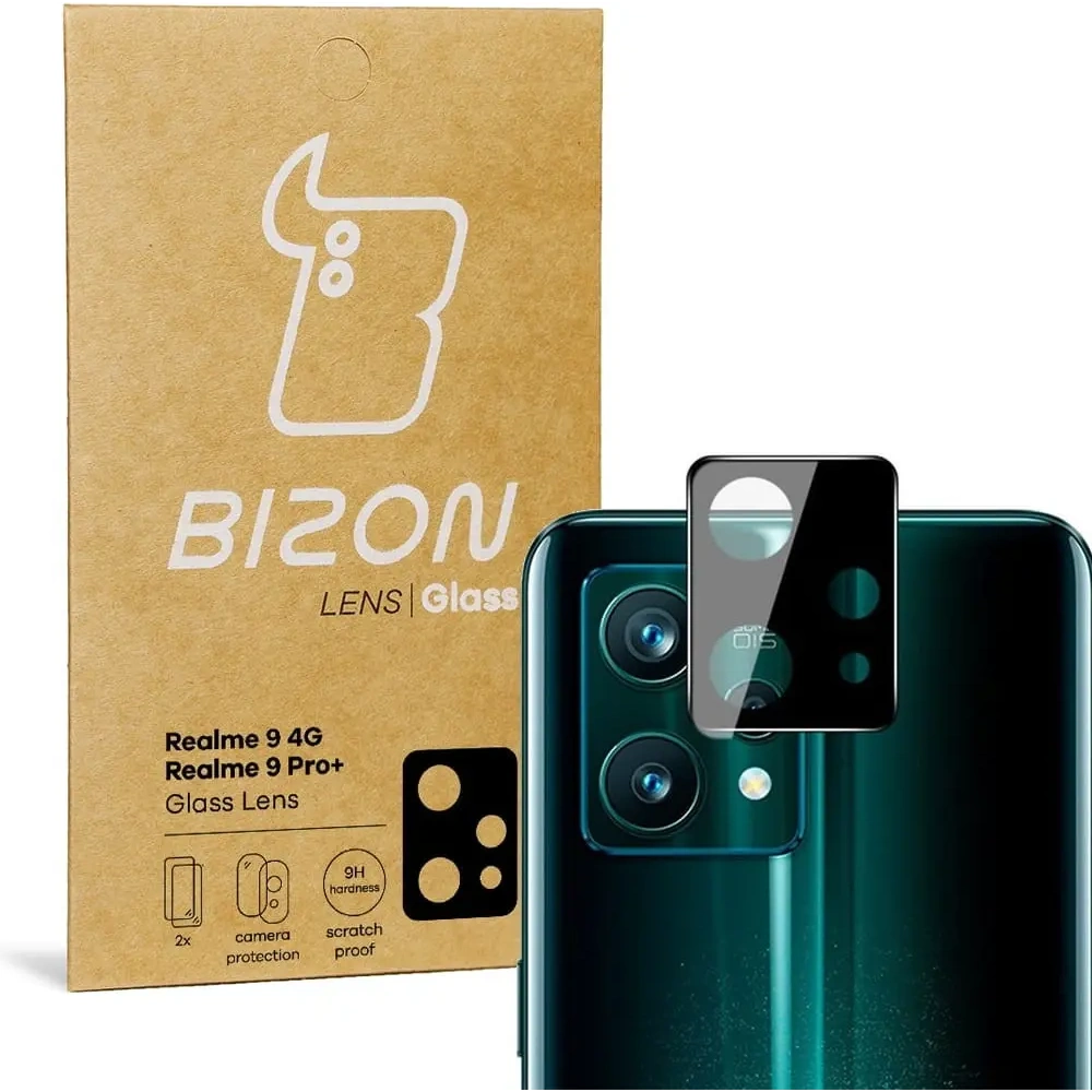 Wholesale Bizon Glass Lens Realme 9 4G / 9 Pro+ [2 PACK] - BIZ698 - {ean13} - Hurt