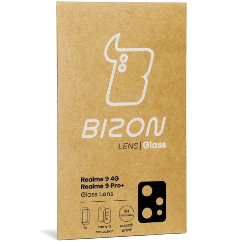 Szkło na aparat Bizon Glass Lens do Realme 9 4G / 9 Pro+ [2 PACK]