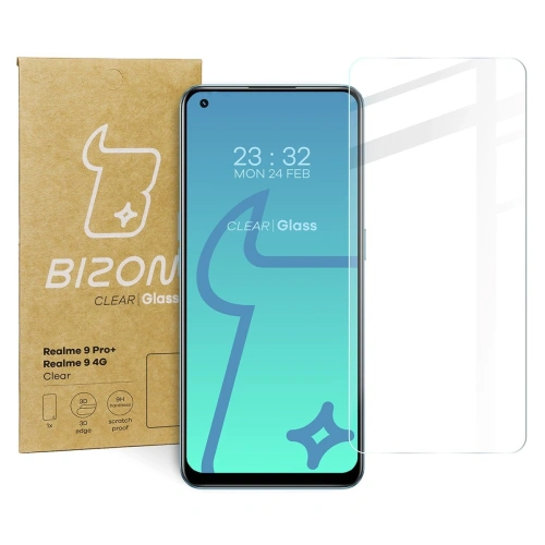 Szkło hartowane Bizon Glass Clear do Realme 9 Pro+ / Realme 9 4G