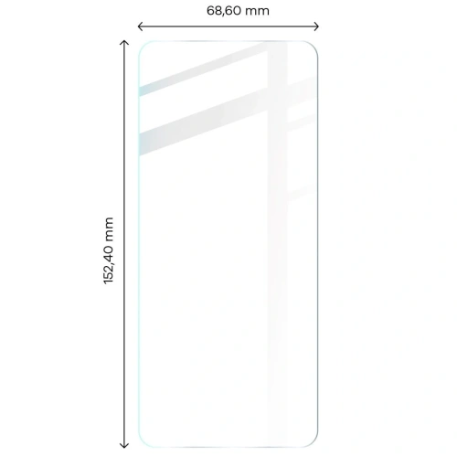 Szkło hartowane Bizon Glass Clear do Realme 9 Pro+ / Realme 9 4G