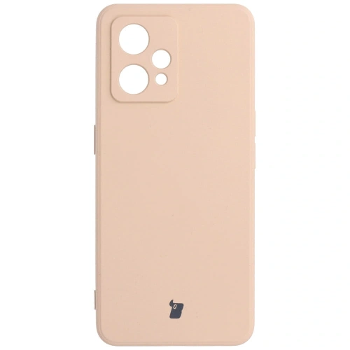 Etui Bizon Case Silicone do Realme 9 Pro+ jasnoróżowe