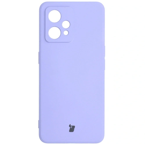 Etui Bizon Case Silicone do Realme 9 Pro+ jasnofioletowe