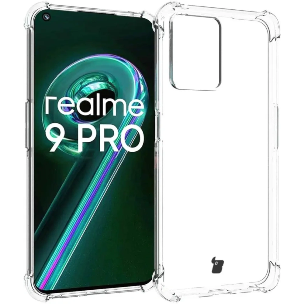 Hurtownia GSM - Bizon Case Clear Pack tok + 2x kijelző üveg Realme 9 Pro átlátszó - BIZ707 - {ean13} - Hurt