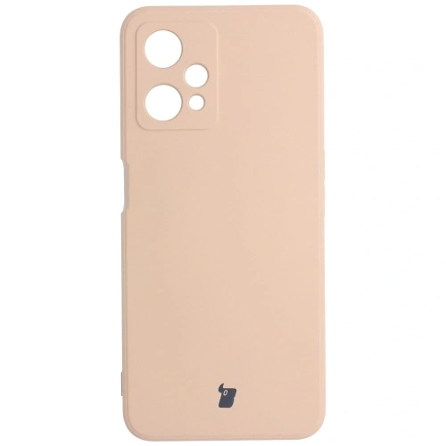 Etui Bizon Case Silicone do Realme 9 Pro jasnoróżowe