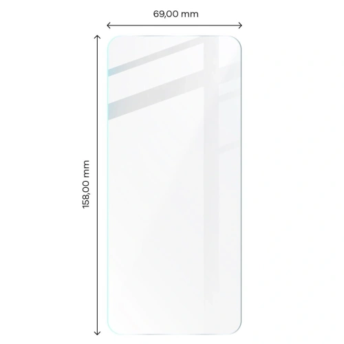 Szkło hartowane Bizon Glass Clear do Realme 9i / Realme 8i / Oppo A96
