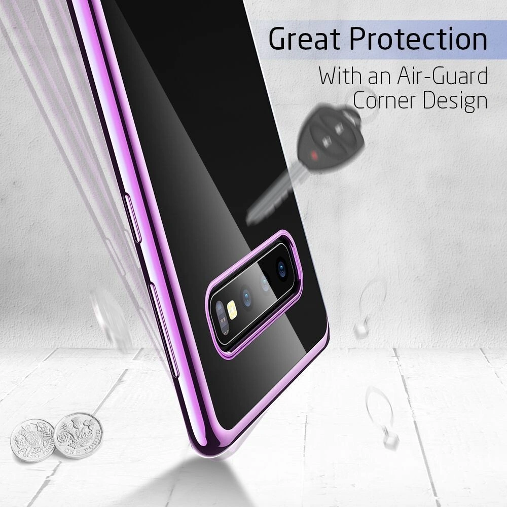 Hurtownia GSM - ESR Samsung Case Essential Galaxy S10 Lila - ESR036PRP - {ean13} - Hurt