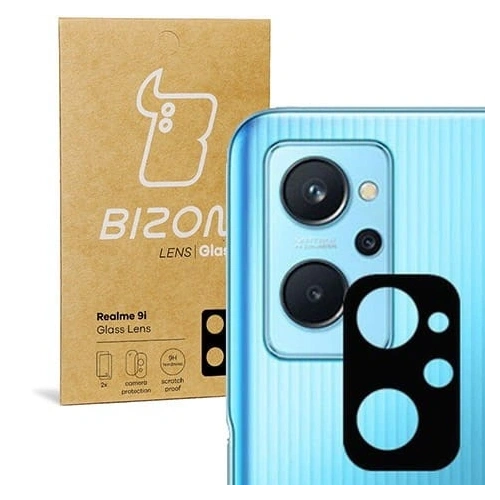 Szkło na aparat Bizon Glass Lens do Realme 9i [2 PACK]