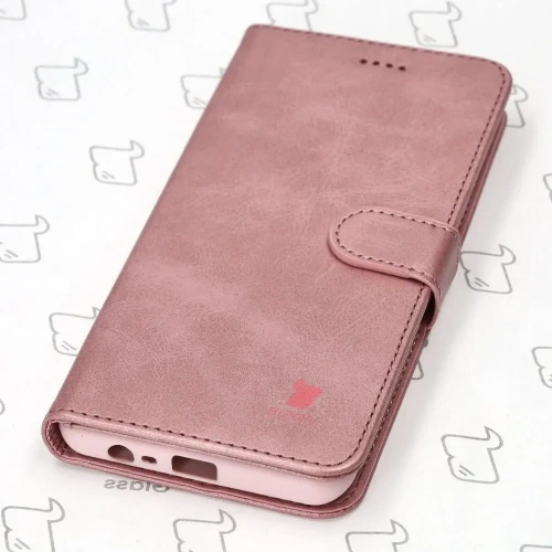 Etui Bizon Case Wallet do Realme C31 jasnoróżowe