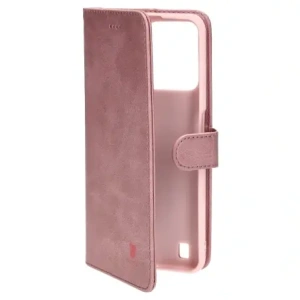 Etui Bizon Case Wallet do Realme C31 jasnoróżowe