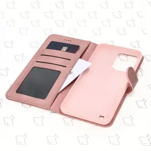 Etui Bizon Case Wallet do Realme C31 jasnoróżowe