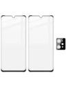Wholesale Bizon Glass Edge tempered glass - [2 PACK] + lens protection Realme C31 black - BIZ714 - {ean13} - Hurt