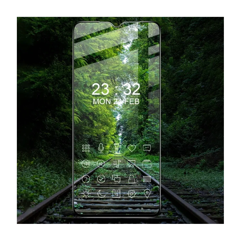 Hurtownia GSM - Szkło hartowane Bizon Glass Edge do Realme C31 czarne - BIZ715 - {ean13} - Hurt