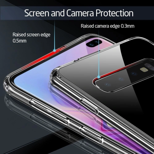 Etui ESR Mimic Samsung Galaxy S10+ Plus Clear