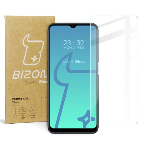 Szkło hartowane Bizon Glass Clear do Realme C31