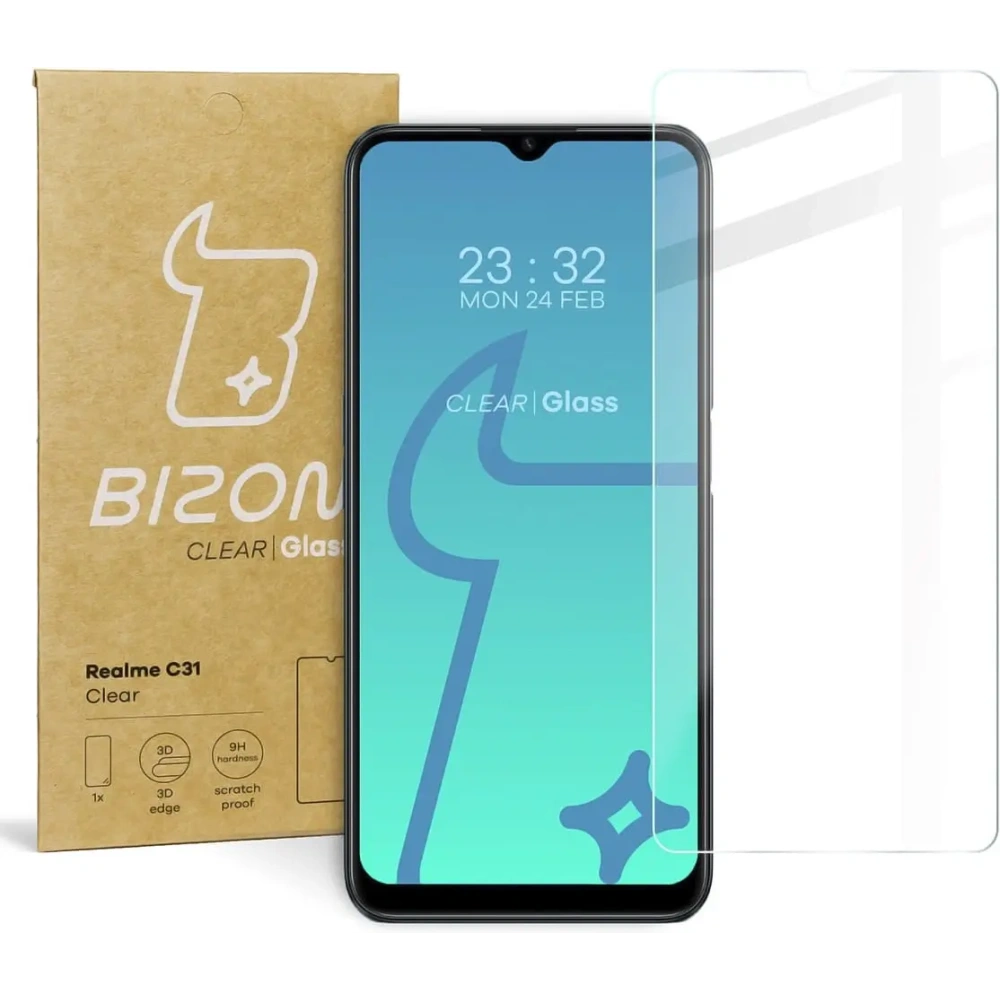 Hurtownia GSM - Tvrzené sklo Bizon Glass Clear pro Realme C31 - BIZ717 - {ean13} - Hurt