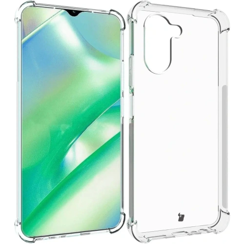 Etui + 2x szkło na ekran Bizon Case Clear Pack do Realme C33 przezroczyste