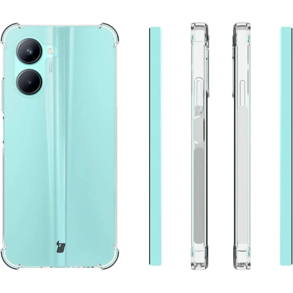Wholesale Bizon Case Clear Pack case + 2x screen glass Realme C33 clear - BIZ719 - {ean13} - Hurt
