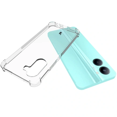 Etui + 2x szkło na ekran Bizon Case Clear Pack do Realme C33 przezroczyste