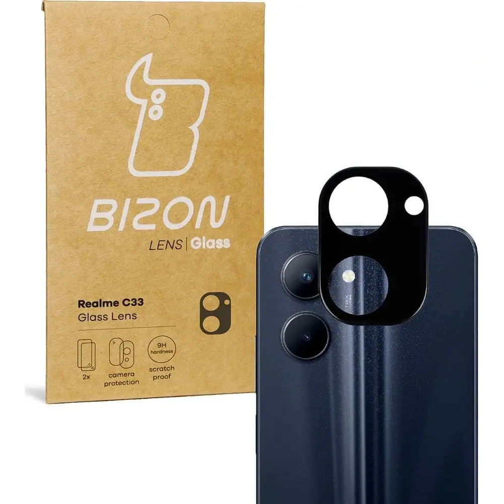 Hurtownia GSM - Sklo na fotoaparát Bizon Glass Lens pro Realme C33 [2 PACK] - BIZ720 - {ean13} - Hurt
