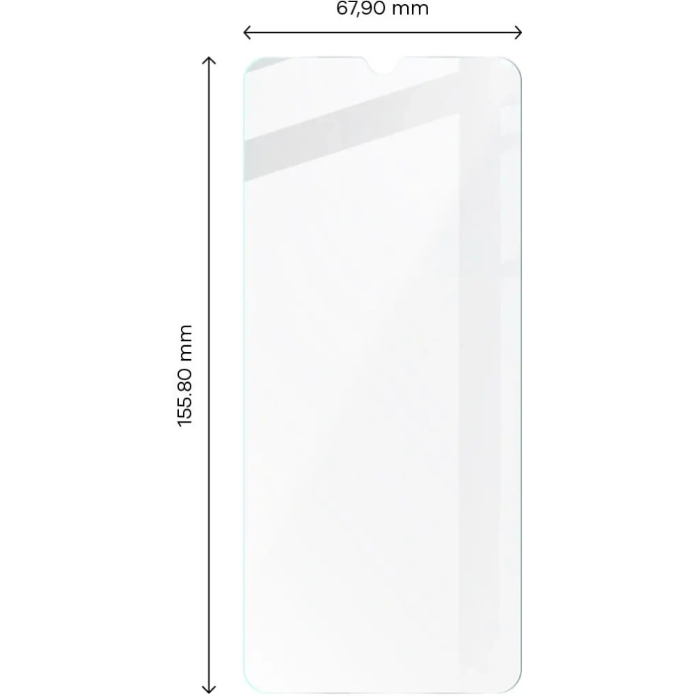 Hurtownia GSM - Szkło hartowane Bizon Glass Clear 2 do Realme C33 - BIZ721 - {ean13} - Hurt
