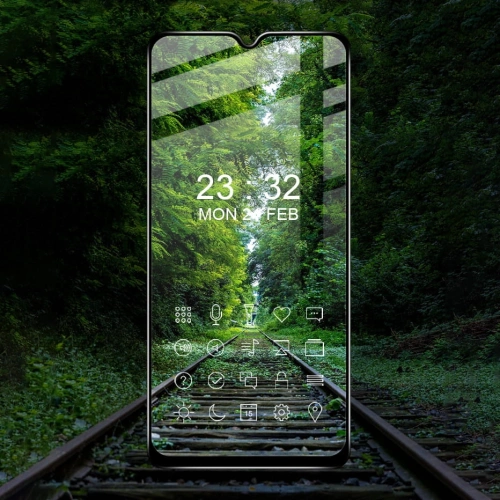 Szkło hartowane Bizon Glass Edge 2 do Realme C33 czarne