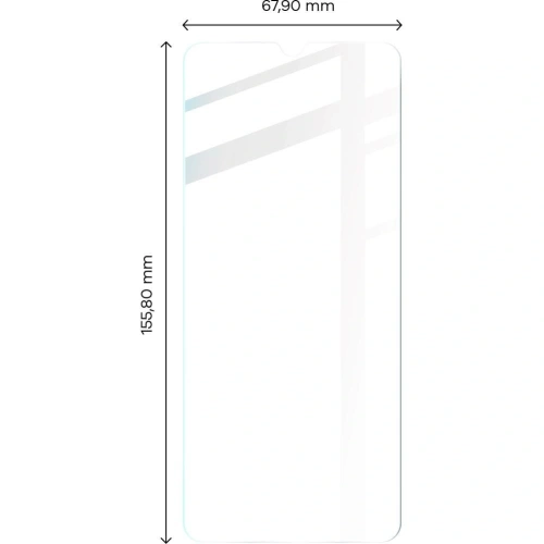 3x Szkło na ekran + szkło na aparat BIZON Clear 2 do Realme C33
